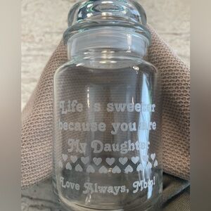 🍬 Mother-Daughter Candy Jar 🍬